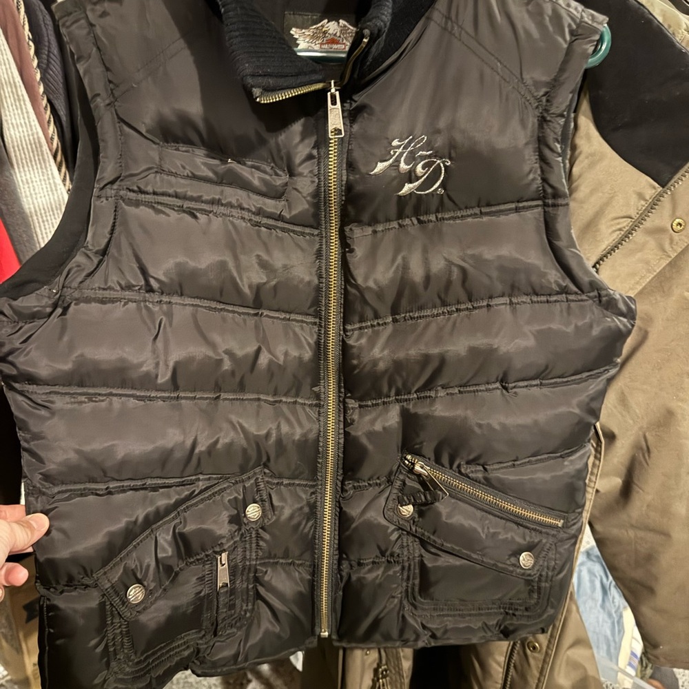 Harley-Davidson Black Puffer Vest